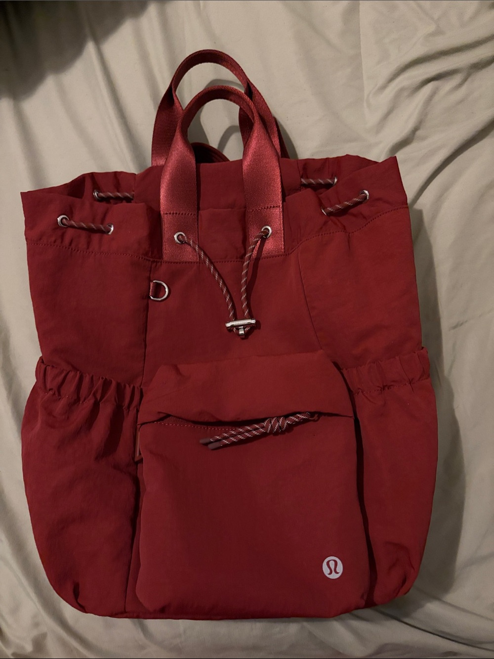 2-in-1 Drawstring Backpack